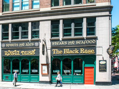 The Black Rose - Irish pub in Boston