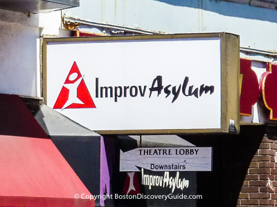 Improv Asylum comedy club in Boston