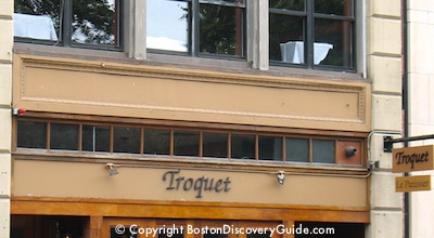 Troquet - French restaurant in Boston