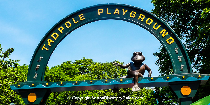 Tadpole Playground on Boston Common