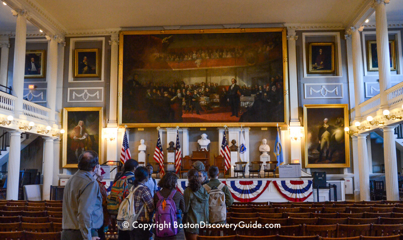 Faneuil Hall second floor assembly room