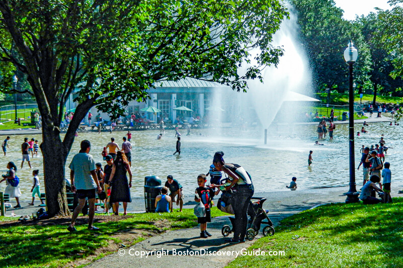 Boston Common Spray Pool