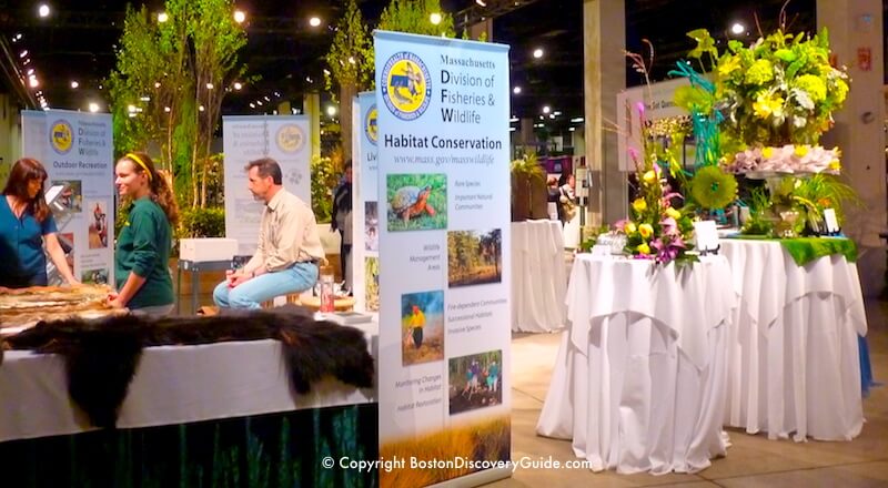 Boston Flower and Garden Show - conservation exhibition