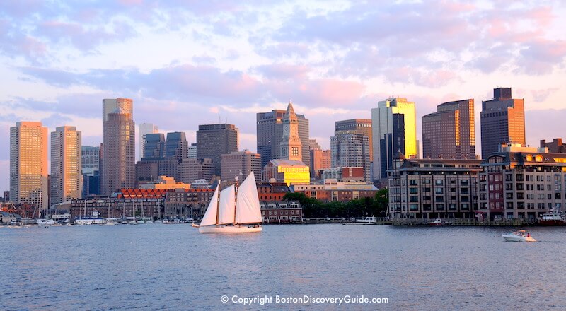 Boston Harbor cruises during Harborfest