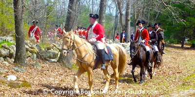 Boston History Timeline: American Revolution begins