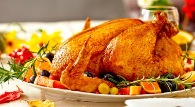 Enjoy turkey dinner at a Boston restaurant