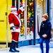 Santa in Downtown Crossing in Boston