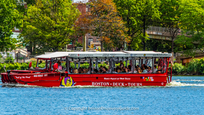 Boston Duck Boat tours