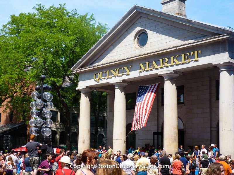 Quincy Market at Faneuil Hall Marketplace