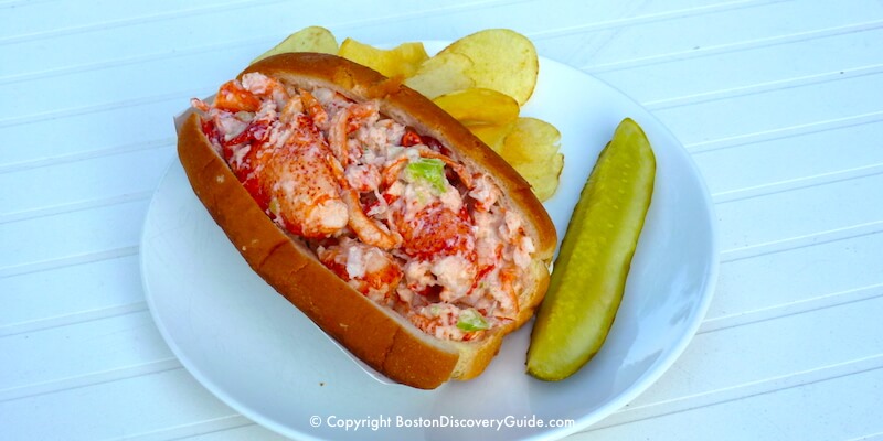 Lobster Roll from Kelly's, across from Revere Beach